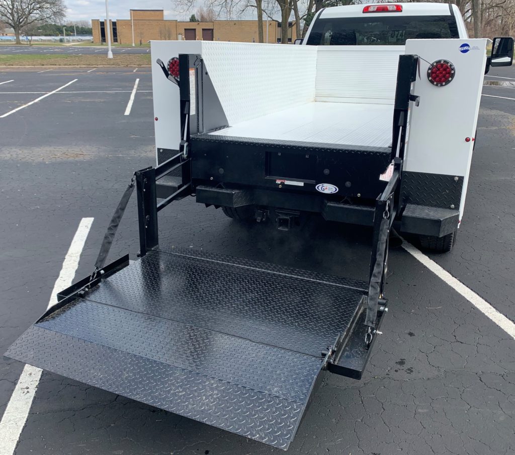 Toledo, Ohio, & MI source for your next Tommy Gate or Palfinger liftgate. Liftgates for flatbed, stake body, box truck, and service body.